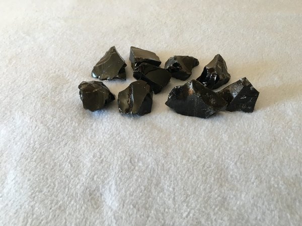Black Obsidian Pieces - Small
