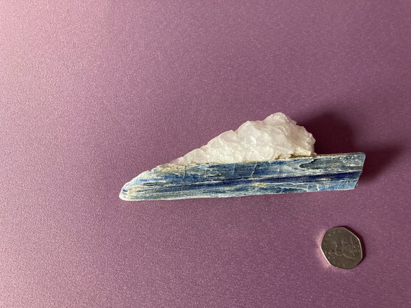 Blue Kyanite Natural Piece - 211 gm