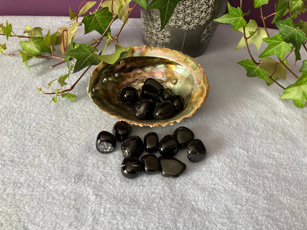 Black Onyx Tumblestones - Medium Size
